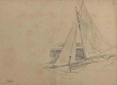 Sketches - Pencil Drawing By Pierre Georges Jeanniot - Early 20th Century