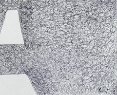 The Invisible Road - Pen Drawing by KEZIAT - 2009