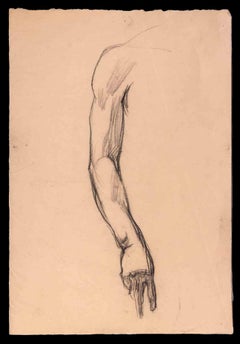 Study For an Arm – Originalzeichnung – Anfang des 20. Jahrhunderts