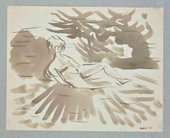 Frau – Zeichnung von Lucien Coutaud – 1931