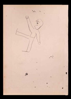 Exercise - Drawing in Pencil By Norbert Meyre - Early 20th Century