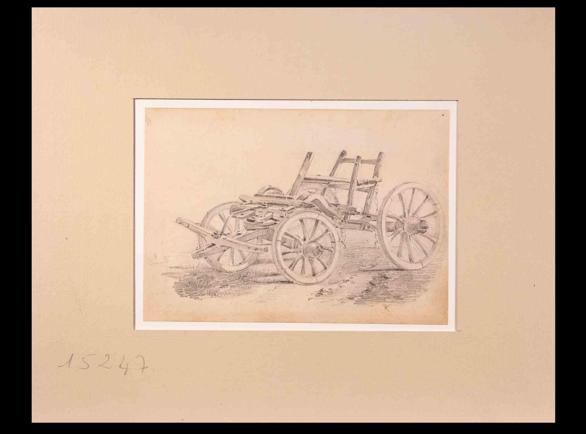 Carriage d'origine d'Alexandre Bida, milieu du 19e siècle en vente 1