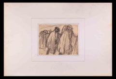 Walk - Drawing by Louis Jou - Early 20th Century
