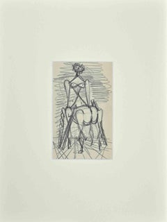 Metamorphosis - Dessin de Lucien Coutaud - 1945