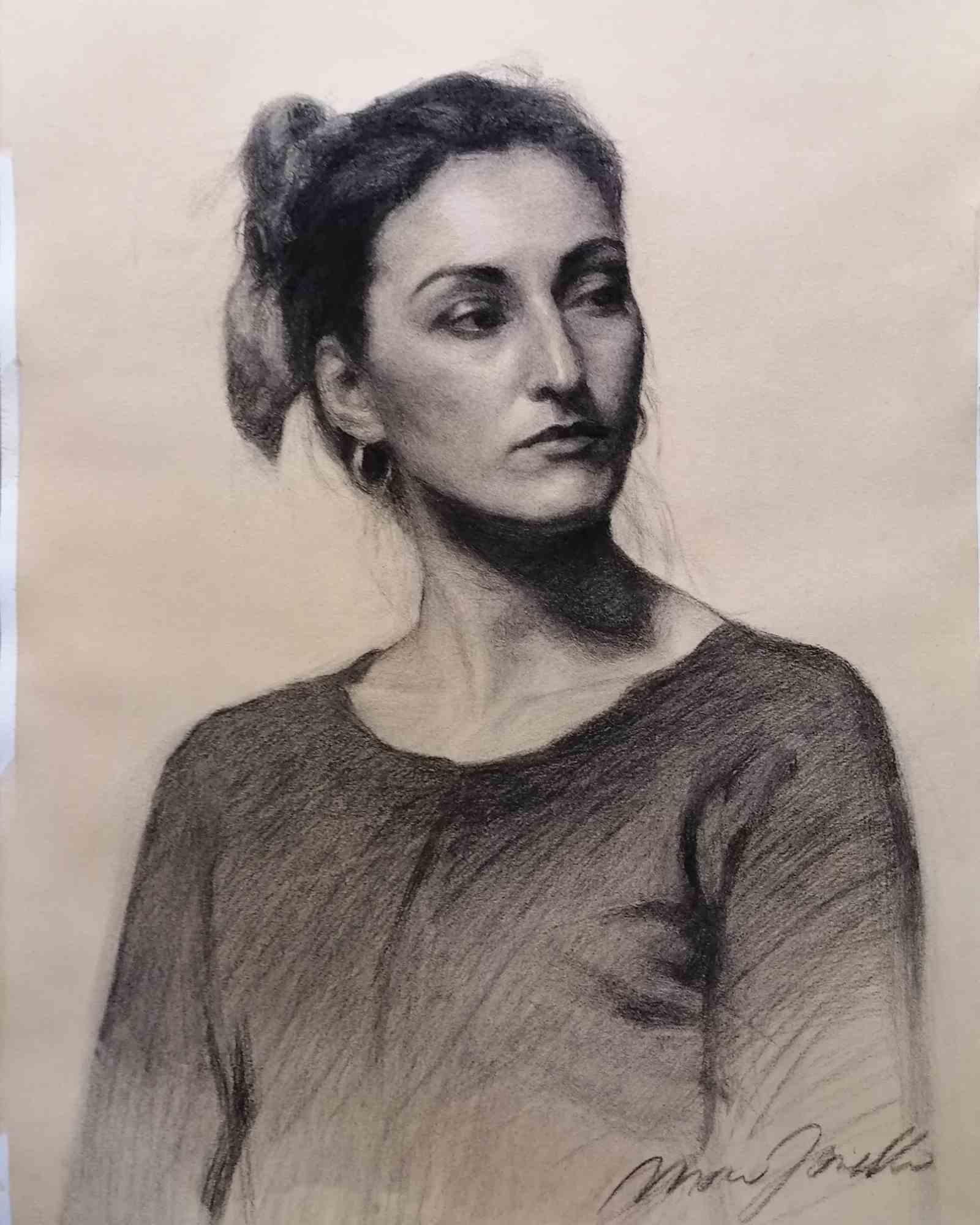 Benedetta -  Drawing by Marco Fariello - 2021