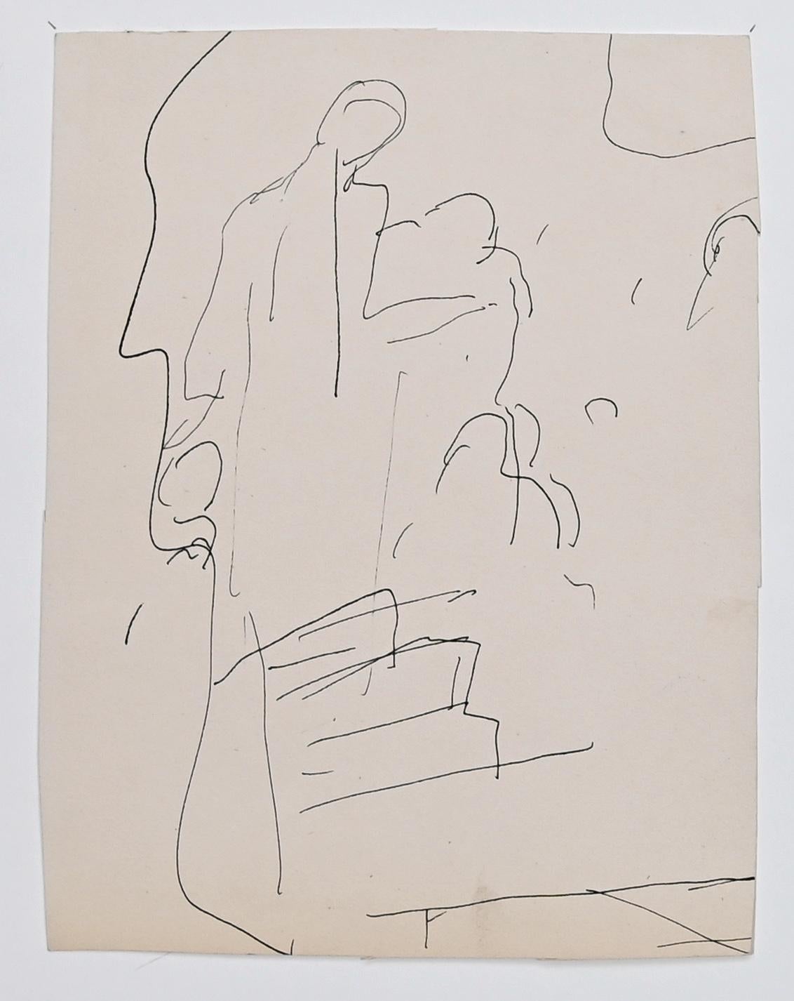 Figures is an Original China Ink Drawing realized by Charles Dufresne (1876-1938).

The artwork is in good condition on a yellowed paper, included a white cardboard passpartout (51x35 cm).

No signature.

Georges-Charles Dufresne (23 November 1876,