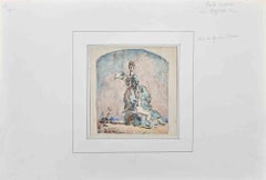 Woman - Original Drawing by Charles Guerin - Early 20th Century