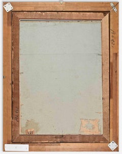 Ragazza sorridente - Disegno di Arnaldo De Lisio - 1917