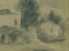 Landscape -  Drawing by Ardengo Soffici - 1930s