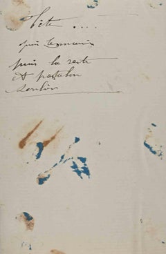 Sketch - Original Drawing by Henri Lehmann - 19th Century