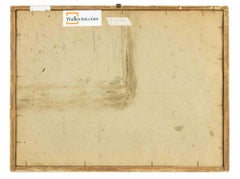 West Window - Georges Windsor Castle - Painting by Paul Fischer - 1847