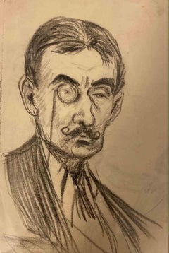 Portrait - Original Drawing - Mid 20th century