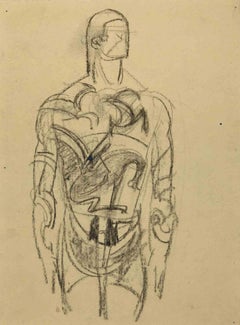 Man Machine - Drawing - Early 20th Century