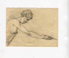 Antique Figure - Drawing - Early 20th Century