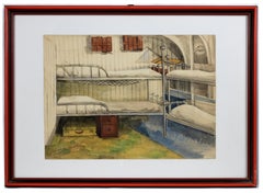 My Return Cabin from Jerusalem - Original Watercolor