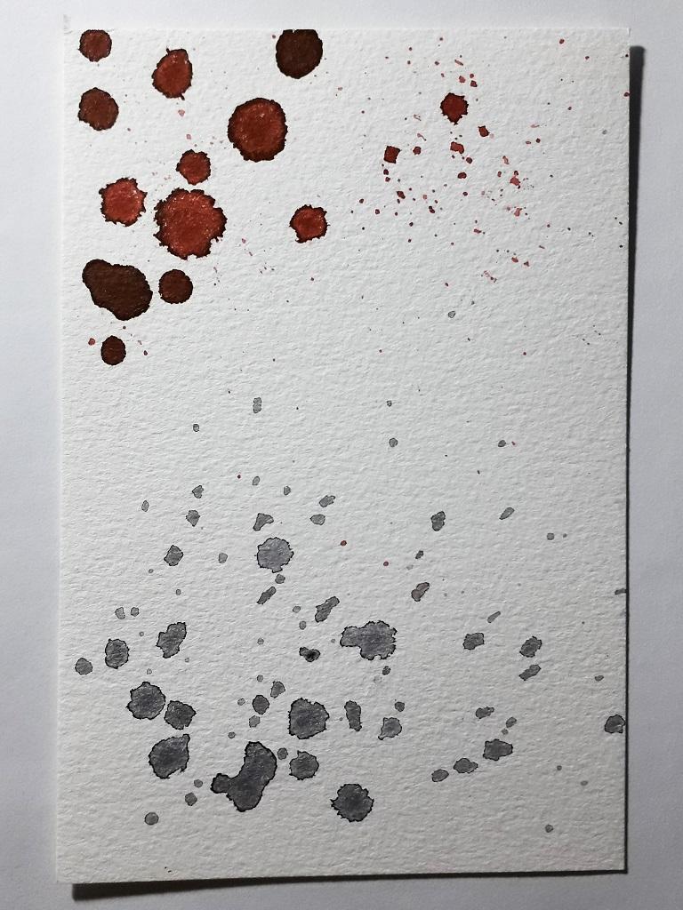 Blood is an original watercolor on paper 300g/m2 realized by Antonietta Valente in 2020.

Hand-signed and dated on the back. Perfect conditions. Certificate of authenticity provided by the artist.

The artwork focuses especially on dark red stains
