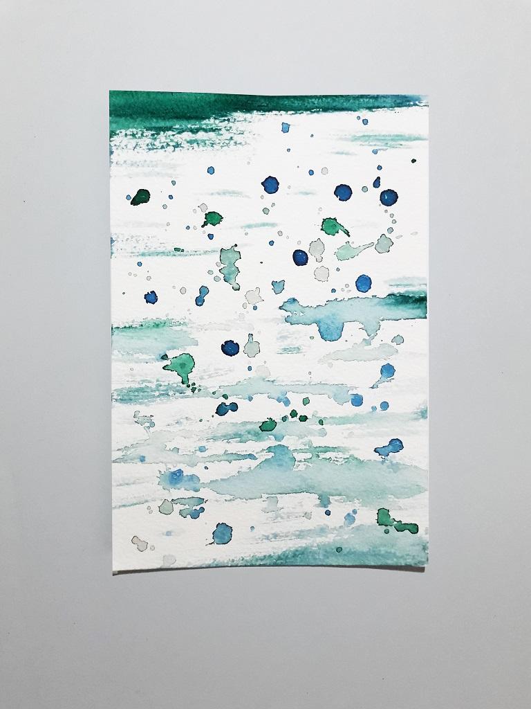 Aquarelle « Freshness » d'Antonio Valente, 2020