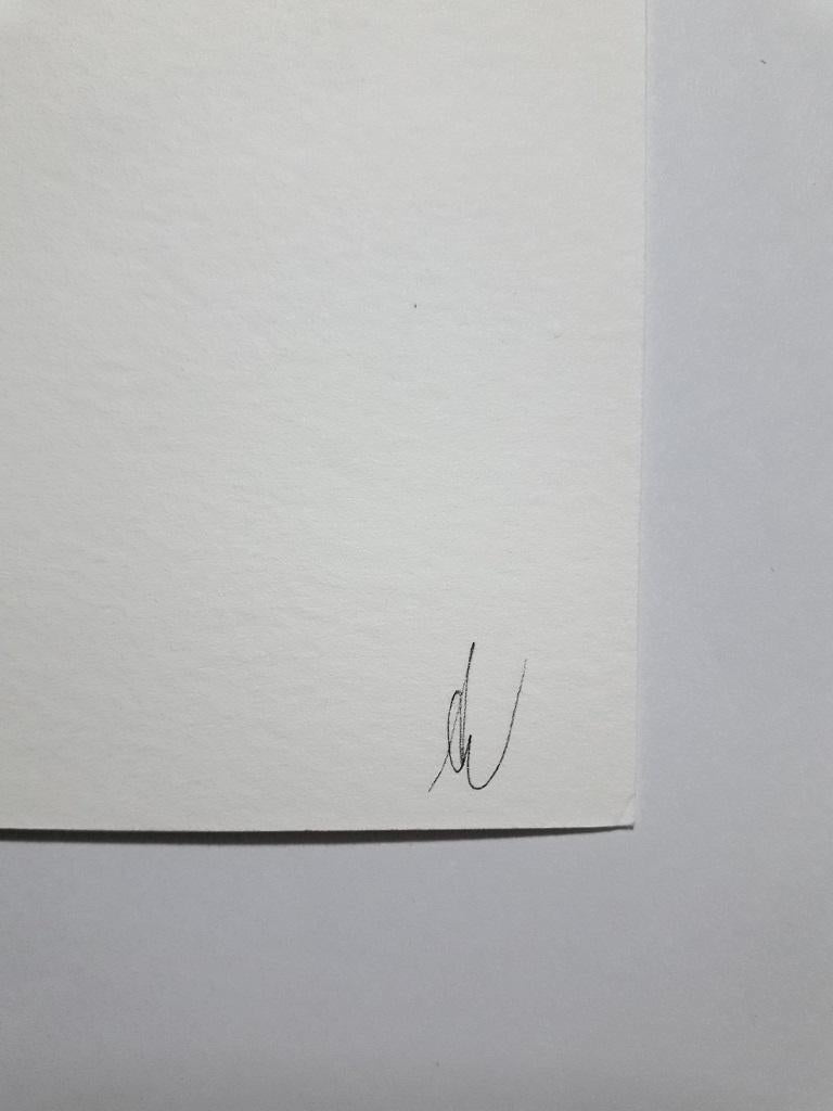Blasen -  Aquarellzeichnung von Antonietta Valente – 2020 im Angebot 1