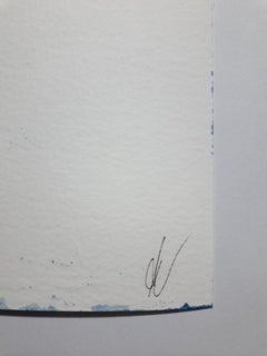 Welle - Draufsicht - Aquarellzeichnung von Antonietta Valente – 2020