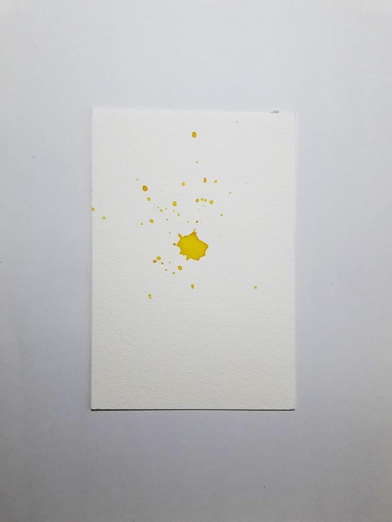 Lemon Juice ist ein Original-Aquarell auf Papier 300g/m2 von Antonietta Valente aus dem Jahr 2020.

Handsigniert und datiert auf der Rückseite. Perfekte Bedingungen. Echtheitszertifikat des Künstlers.

Ein Spritzer gelber, lebendiger Zitronensaft