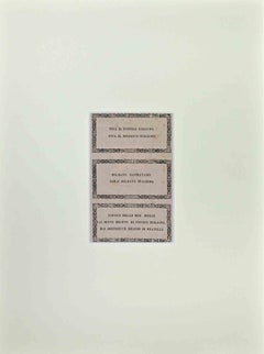 Ancient Flyer "mazziniano" -Document of Italian" Risorgimento" - 1860s