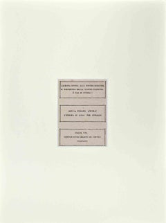 Antikes Flugblatt "Mazziniano" - Originaldokument des italienischen "Risorgimento" - 1860er Jahre