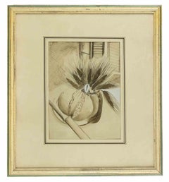 June - Drawing by Roberto Melli - Mid 20th Century