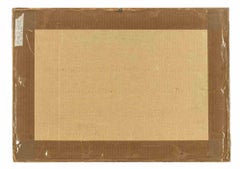 Colored figures - Drawing by C. Bissattini - 20th Century