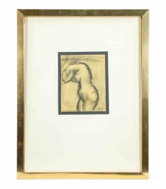 Nude - Drawing by Mario Sironi - 1940s