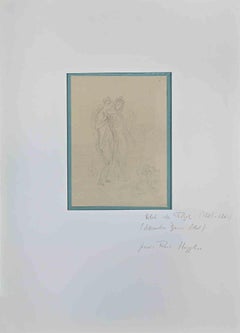 Female Figures - Drawing by Abel de Pujol - Early 19th Century