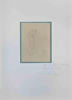 Female Figures - Drawing by Abel de Pujol - Early 19th Century