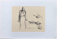 Older People - Drawing by Hermann Paul - Early 20th Century