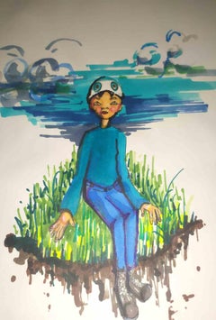 Become Children Again - Painting by Lis Art - 2022
