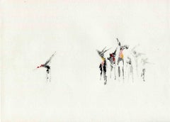 Canzone rossa di sangue - Disegno di Parimah Avani - 2022