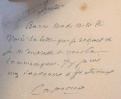 Nacktes Paar  -Zeichnung von Tony Johannot - 19. Jahrhundert