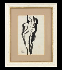 Sans titre - Drawing by Remo Brindisi - 1970