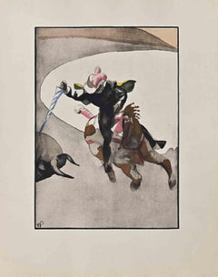 The Great Picador – Zeichnung von Hermann Paul – Anfang des 20. Jahrhunderts