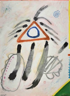 Chila Spirit - Watercolor Drawing by Martin Bradley - 1977