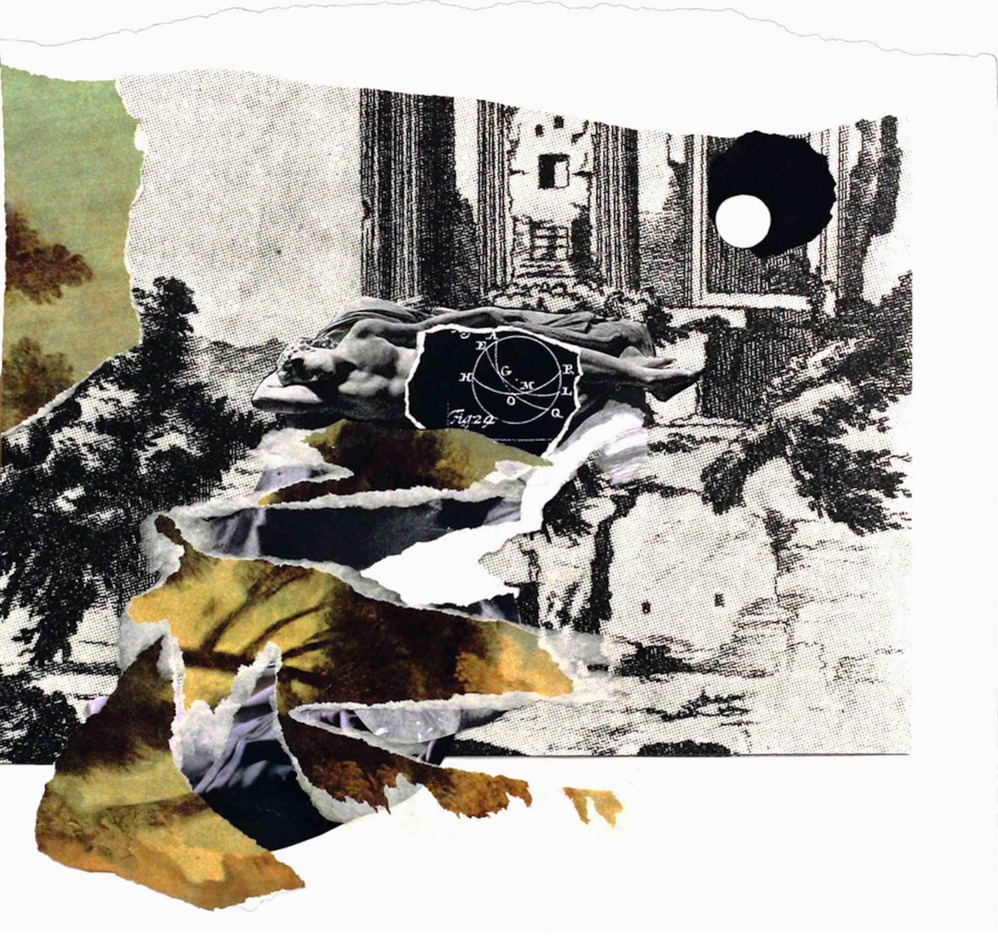 Untitled is an original contemporary artwork realized by Giulio Paolini in 2018

Collage on paper.

Giulio Paolini (Genova, 5 November 1940) is one of the most significant conceptual artists of the international art scene. He started as a graphic