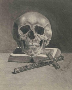Memento Mori – Zeichnung nach Franz Biedermann – 1902
