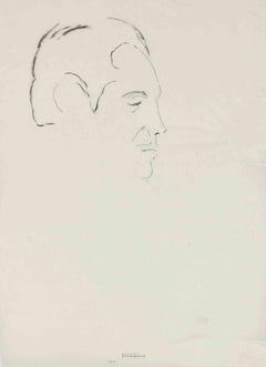 Portrait - Drawing by Flor-David - Mid 20th Century
