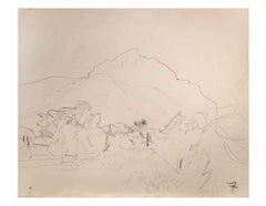 Landscape - Drawing By Reynold Arnould - Mid-20th Century
