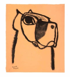 Dog - Drawing By Reynold Arnould - Mid-20th Century