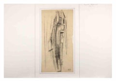 Abstract Composition - Drawing By Reynold Arnould - Mid-20th Century