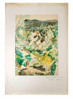 Landscape - Drawing By Reynold Arnould - Mid-20th century