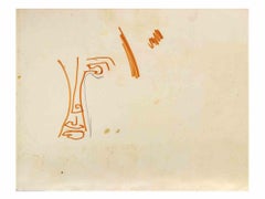 Sketches - dessin de Reynold Arnould - 1970