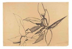 Flowers - Drawing By Reynold Arnould - 1970