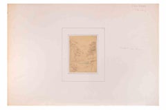 Paysage - Gravure de Jean-Léon Gérome - 19e siècle