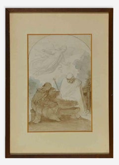 Holy Family - Drawing - 18th Century