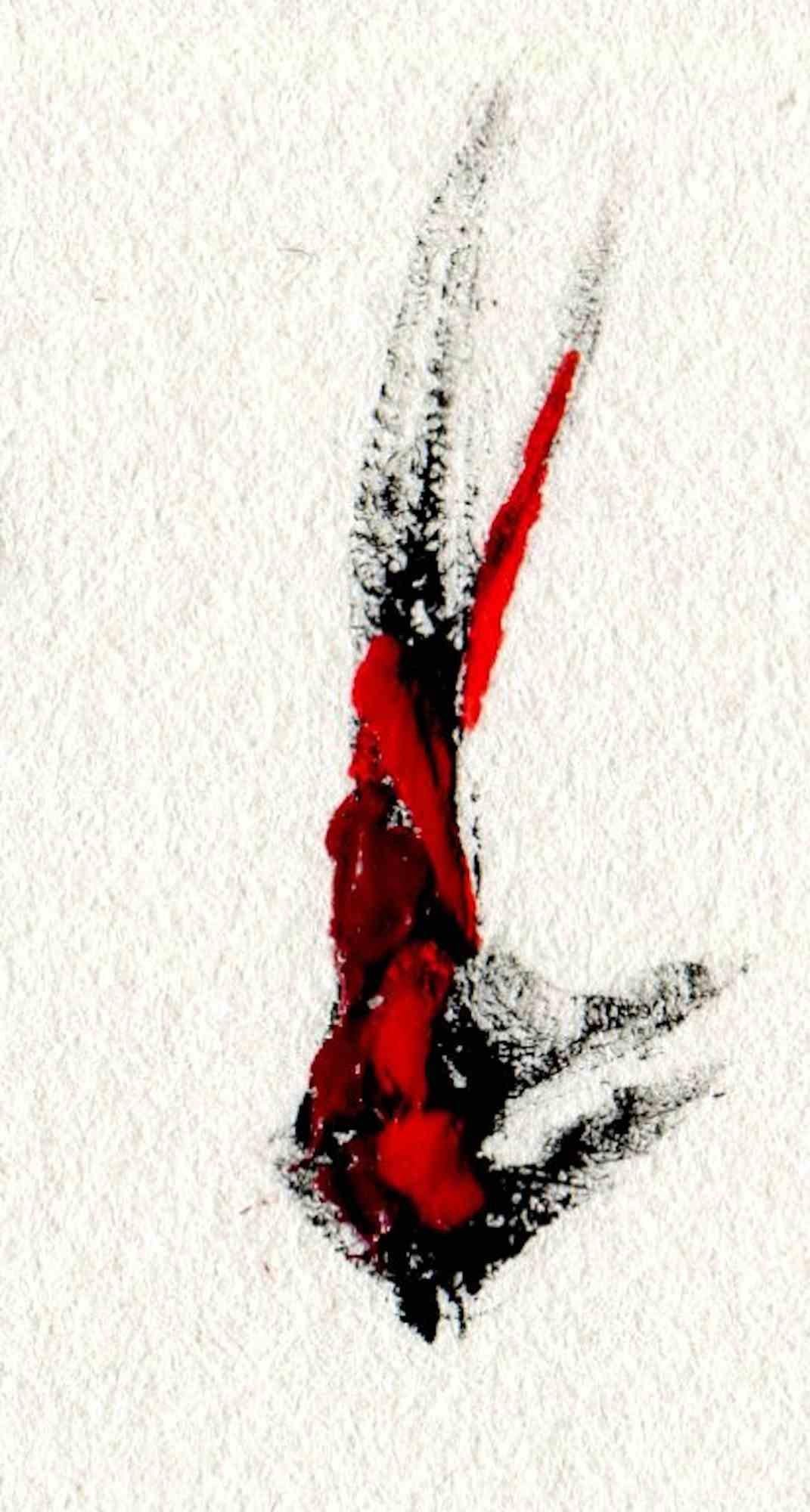 Il canto della libertà - Disegno di Parimah Avani - 2023 in vendita 3